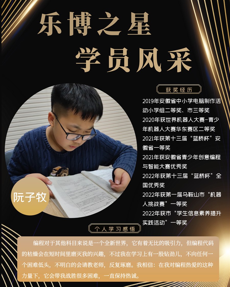 乐博之星学员风采第 11 张海报预览