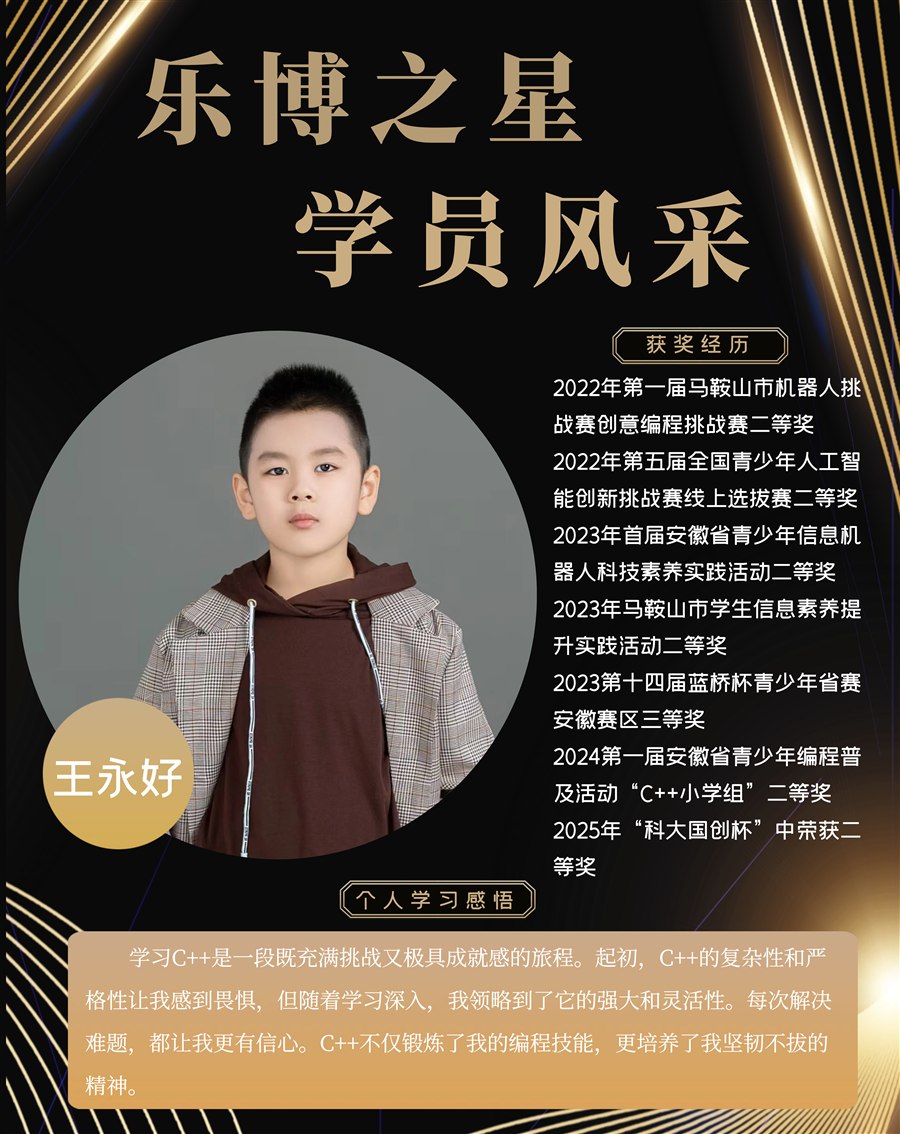 乐博之星学员风采第 3 张海报预览